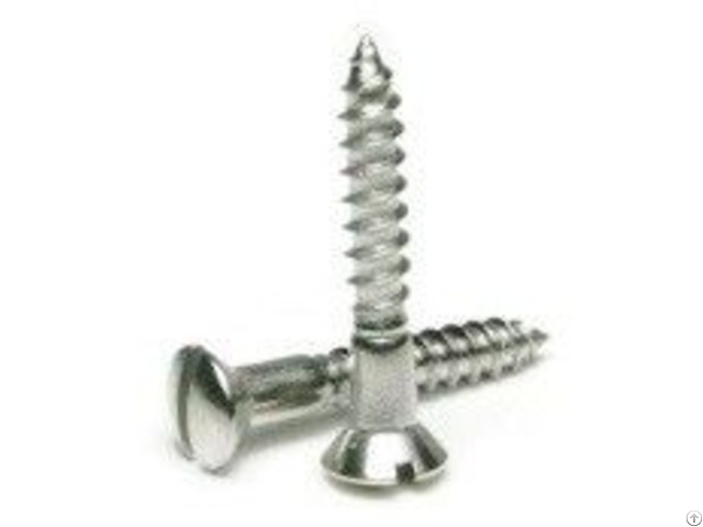 Oval Head Wood Screws