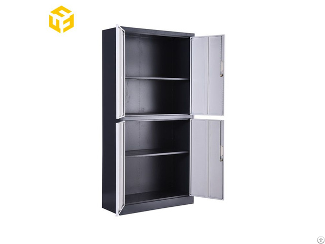 Metal Furniture Office 4 Shelves Storage Filing Cabinet