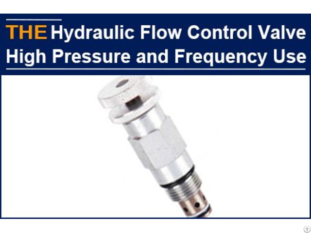 Hydraulic Flow Control Valve Durable For High Pressure And Frequency Use