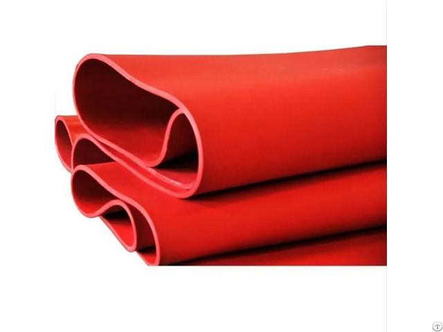 Red Abrasion Resistant Rubber Sheet