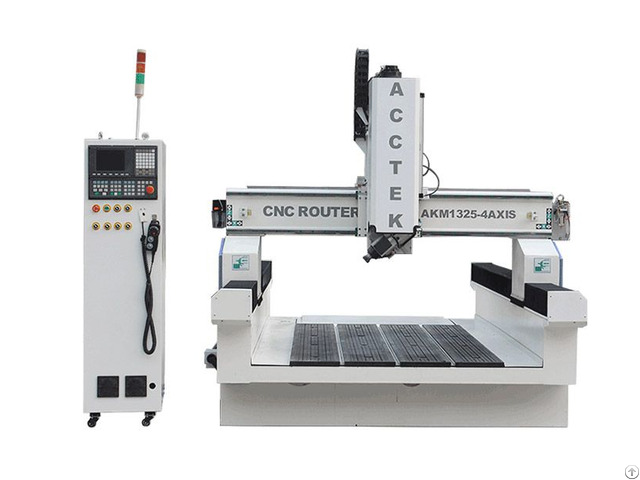 Cnc Router 4 Axis Woodworking Machine