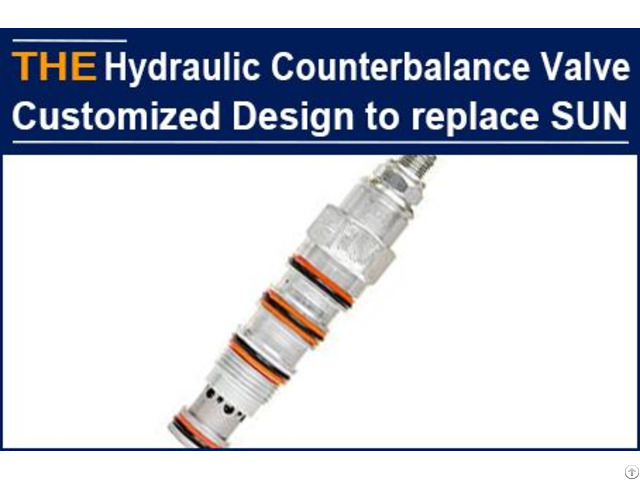 Hydraulic Counterbalance Valve Customized Design To Replace Sun