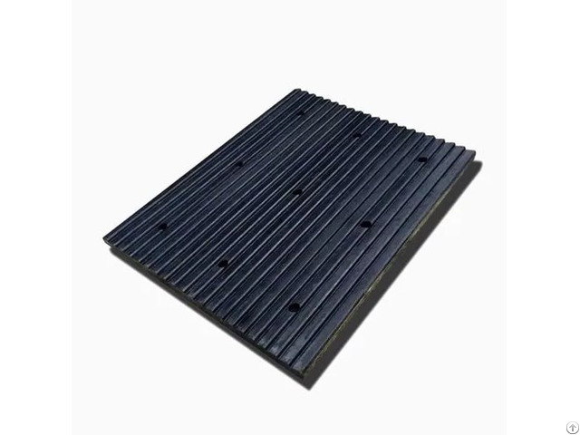 Composite Grooved Rubber Sole Plate