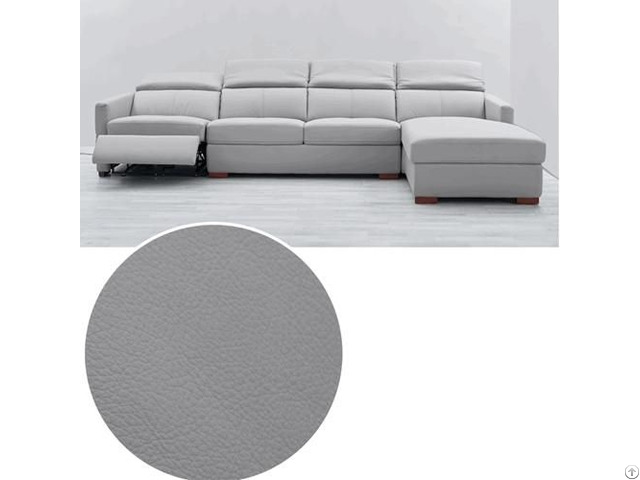 Modern Minimalist Leather L Shaped Chaise Longue Corner Top Layer Cowhide Functional Sofa