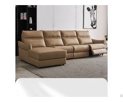 Multifunctional Modern Minimalist Nordic Living Room Combination Leather Electric Sofa
