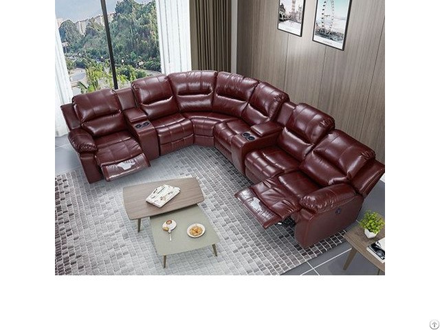 Space Capsule Seat Cinema Electric Rocking Chair Leather Multifunctional Combination Sofa