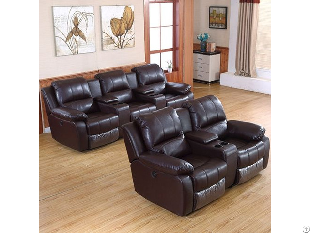 Cinema Space Capsule Multifunctional Private Home Theater Leather Combination Sofa Vip Movie Hall