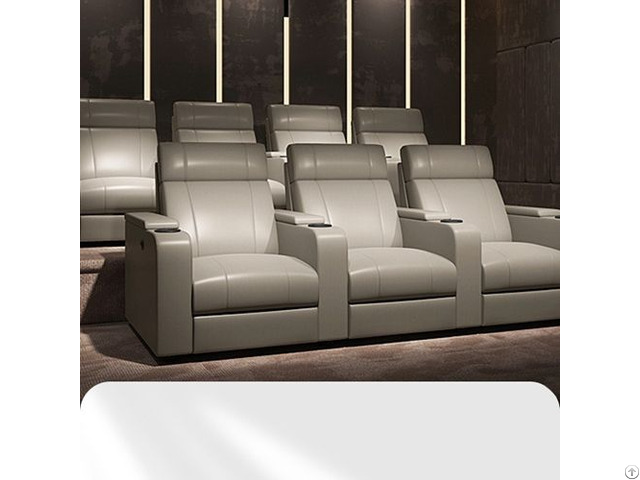 Home Theater Private Audio Visual Room Space Capsule Electric Massage Sofa