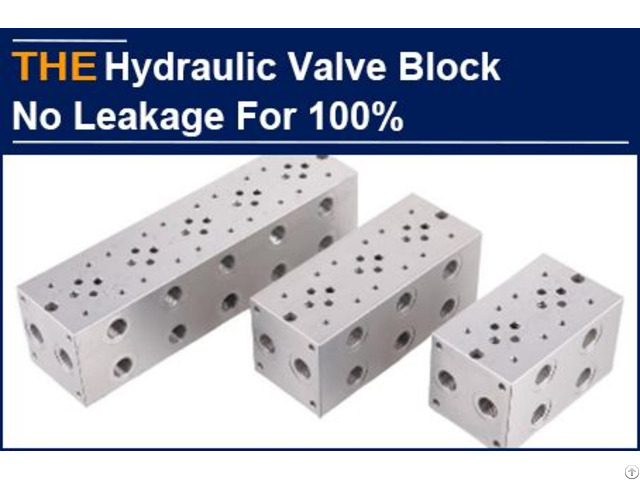 Hydraulic Valve Block No Leakage For 100%
