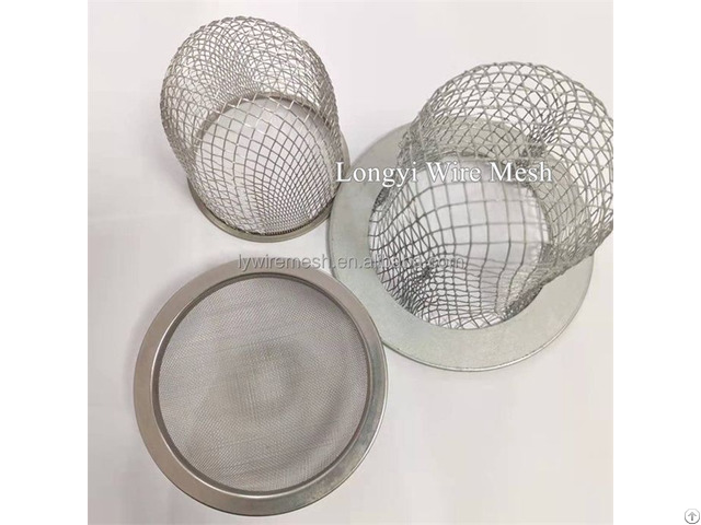 Stainless Steel Heat Resistant Domed Mesh Screen Filter Cap