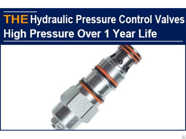 Hydraulic Control Valves High Pressure Over 1 Year Life