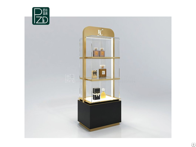 Retail High End Perfume Counter Display Stand