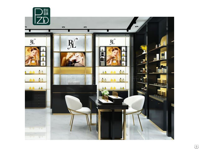 Pinzhi Wooden Display Furniture For Perfume Shop