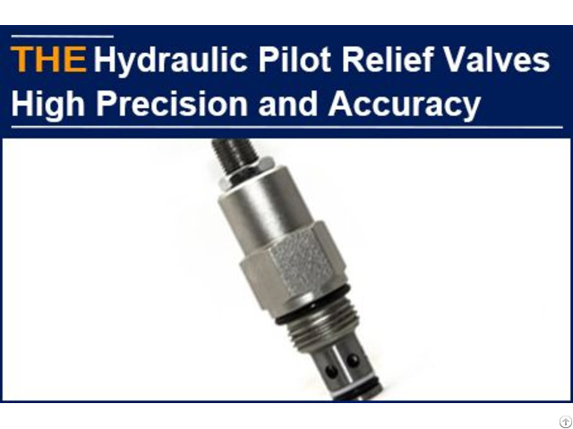 Hydraulic Pilot Operated Relief Valves High Precision And Accuracy