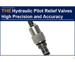 Hydraulic Pilot Operated Relief Valves High Precision And Accuracy