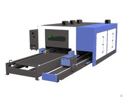 Full Enclosed Type Fiber Laser Machine With Rotary 1530