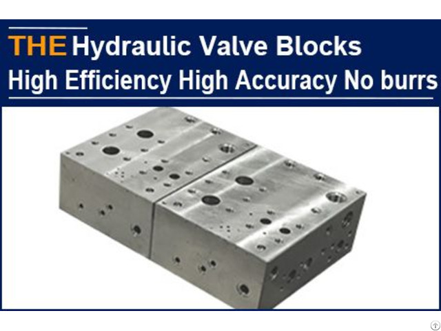 Hydraulic Valve Blocks High Efficiency Accuracy No Burrs