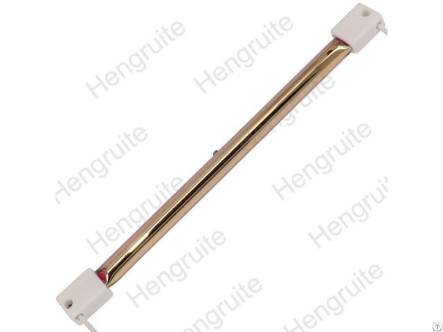 Gold Reflector Halogen Ir Heater Lamp Quartz Tube 1000w