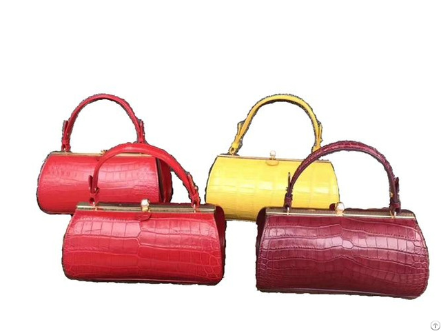 Shoulder Crocodile Leather Diagonal Bag Women