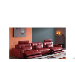Light Luxury Leather Soft Space Capsule Cinema Sofa