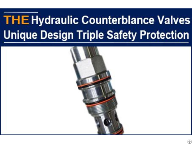 Hydraulic Counterbalance Valves Unique Design Triple Safety Protection