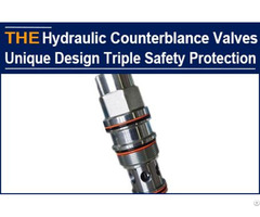 Hydraulic Counterbalance Valves Unique Design Triple Safety Protection