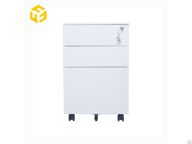 Mobile Pedestal Movable Steel File Cabinet Removable Locker