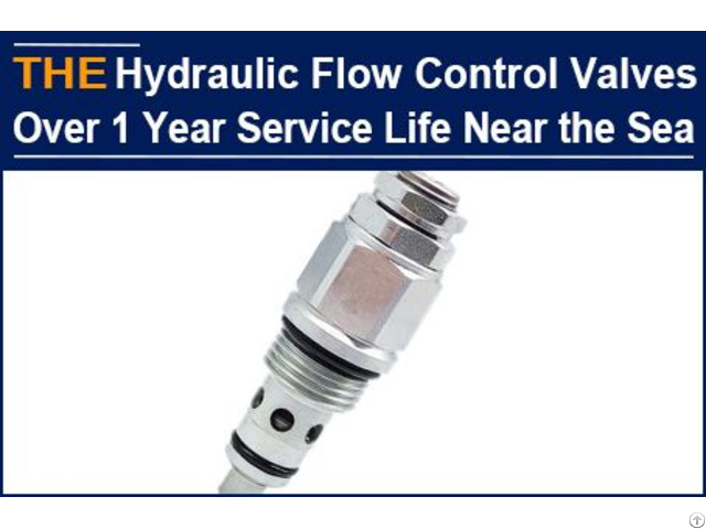 Hydraulic Flow Control Valves Over 1 Year Service Life Near The Sea