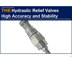 Hydraulic Relief Valves High Accuracy And Stability