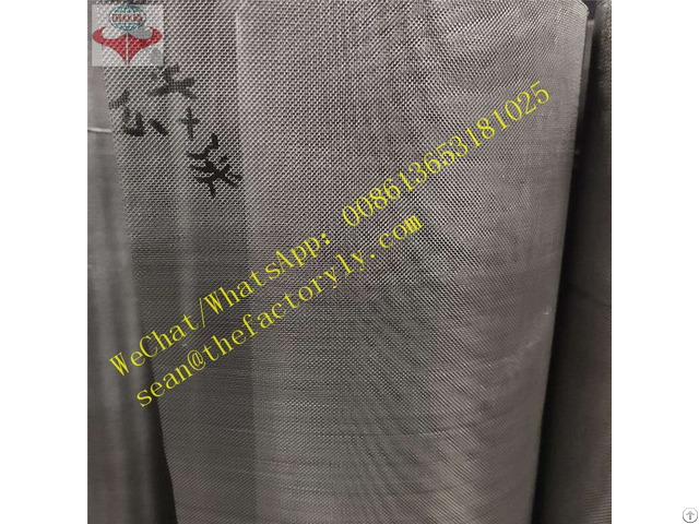 Sus 304 316 310 Ultra Fine Stainless Steel Filter Wire Mesh