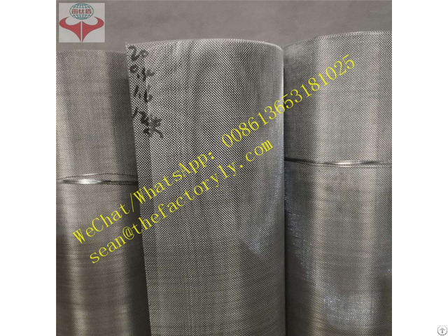 High Quality 316 Stainless Steel Wire Mesh Filter Net Screen Cloth Square Hole