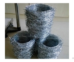 Galvanized Barbed Wire Tapes And Fences