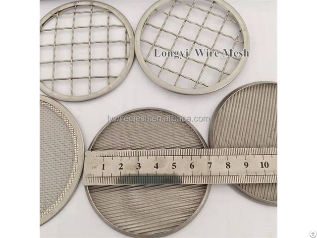 Stainless Steel Wire Mesh Micron Filter Disc