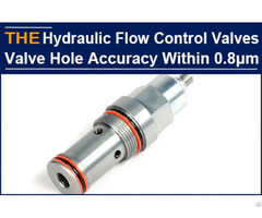 Hydraulic Flow Control Valves Valve Hole Accuracy Within 0 8μm