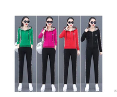 Sports And Leisure Fashion Suit Women S Clothing