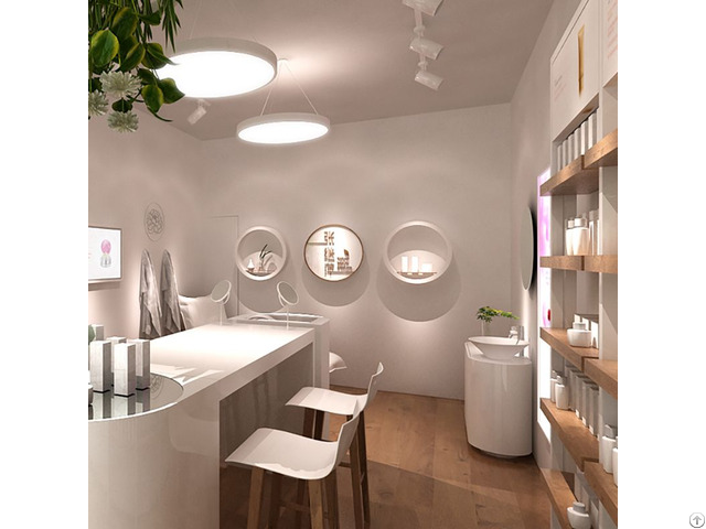 Skincare Store Furniture Design Display Cabinet Customization