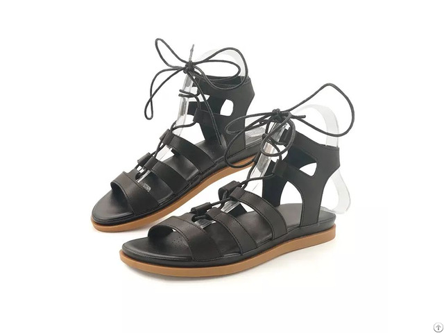 Ladies Lace Up Sandals