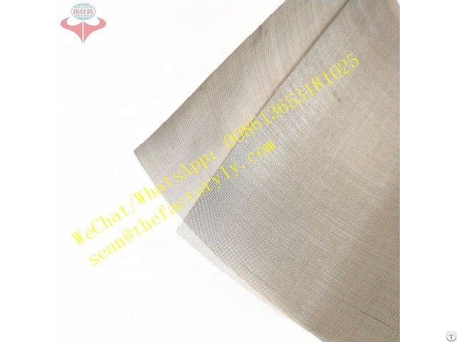 Pulp And Paper Industry Use Inconel 600 625 Wire Mesh 50 77 100 150 200 Micron