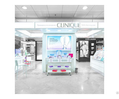Skincare Store Display Case Design Customization