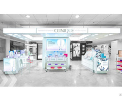 Skin Care Products Display Kiosk Design