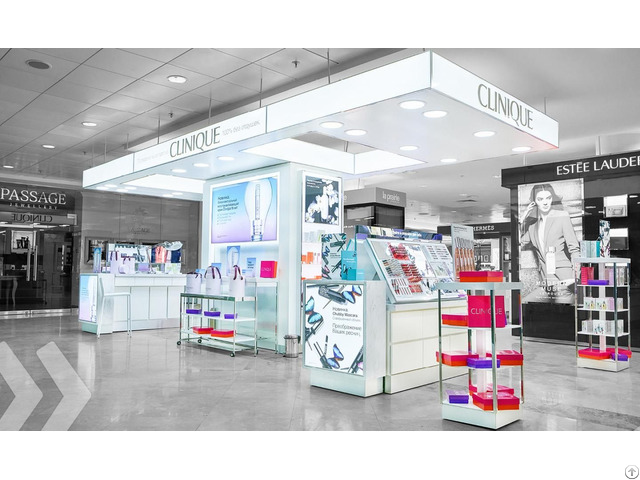 Minimalist Skin Care Store Cosmetic Shop Design