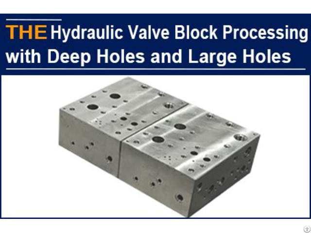 Hydraulic Valve Block Hole Processing