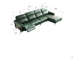 Living Room Intelligent Italian Furniture Corner L Shaped Combination