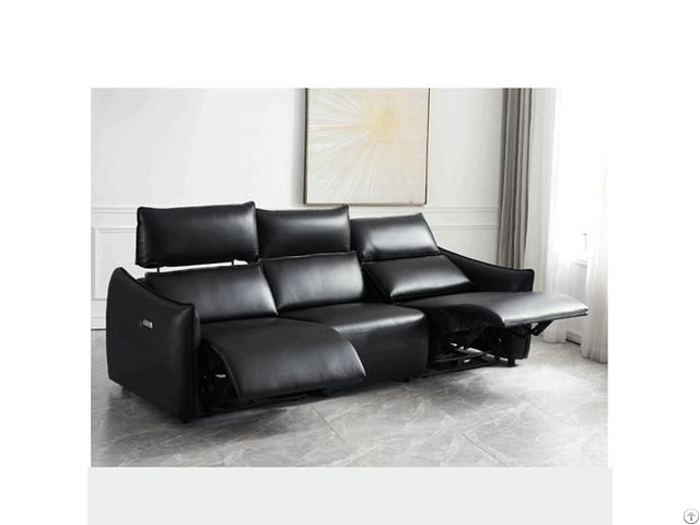 New Modern Simple Black Functional Sofa