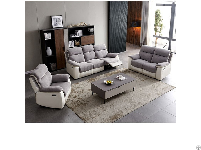 New Electric Reclining Leather Sofa Vip Function First Class