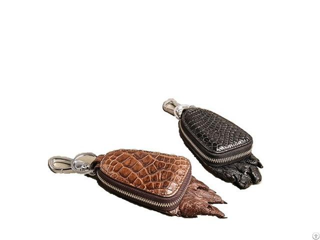 Crocodile Leather Car Key Men S Bag