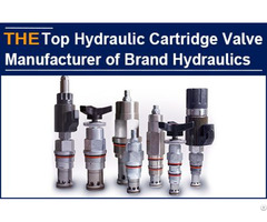 China Top Hydraulic Cartridge Valve Manufacturer Of Brand Hydraulics