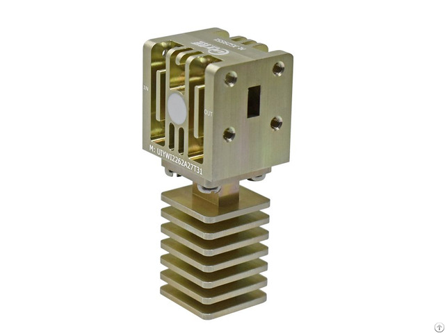 Ka Band Rf Waveguide Isolator Wr28 Bj320 For Radar System