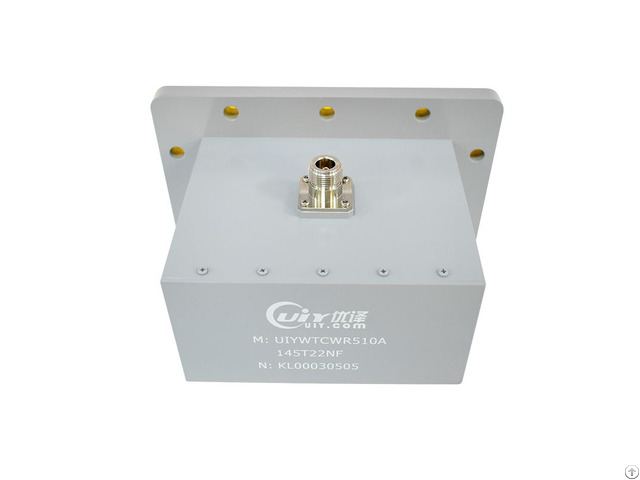 Low Insertion Loss 0 2db Wr510 Bj18 Rf Waveguide To Coaxial Adapter