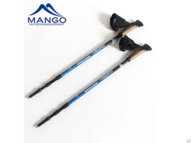 Clip On Glove Telescopic Nordic Walking Stick